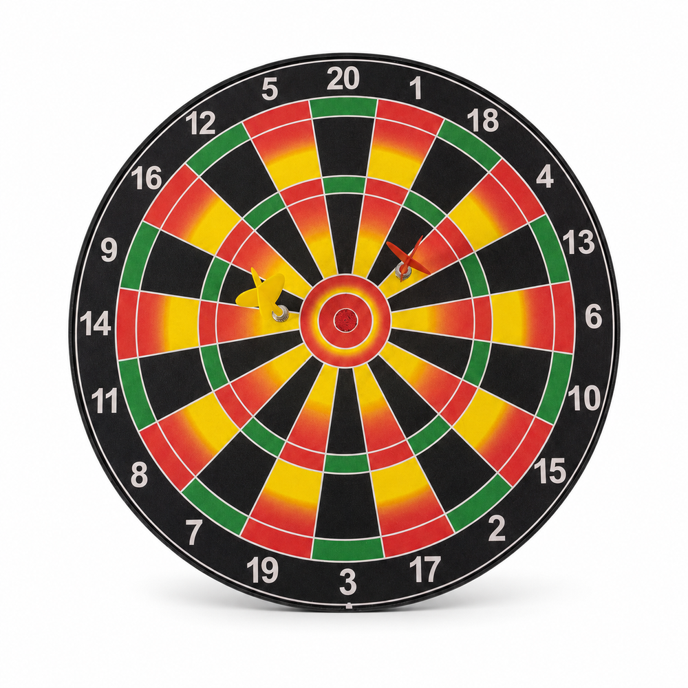 Classic Magnetic Dartboard Set