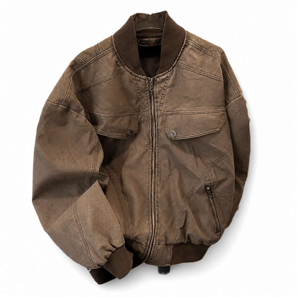 Corduroy Bomber Jacket