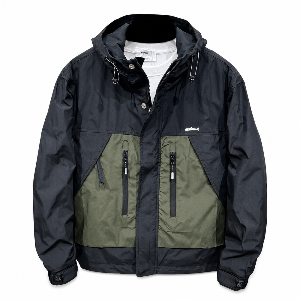 American Retro Patchwork Jacket