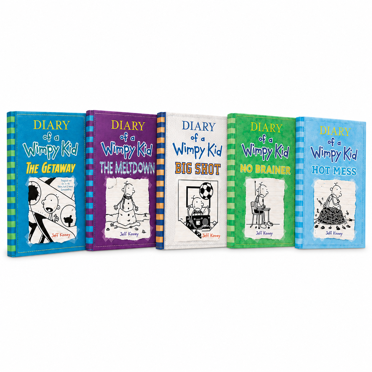 Diary of a Wimpy Kid Volumes 11–15 Paperback Collection (5 Books) premium product image