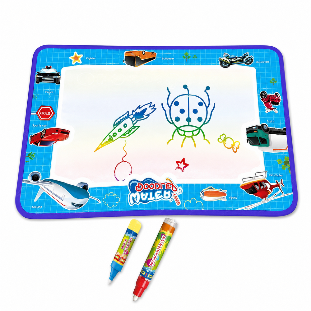 Doodle Mat Water Canvas