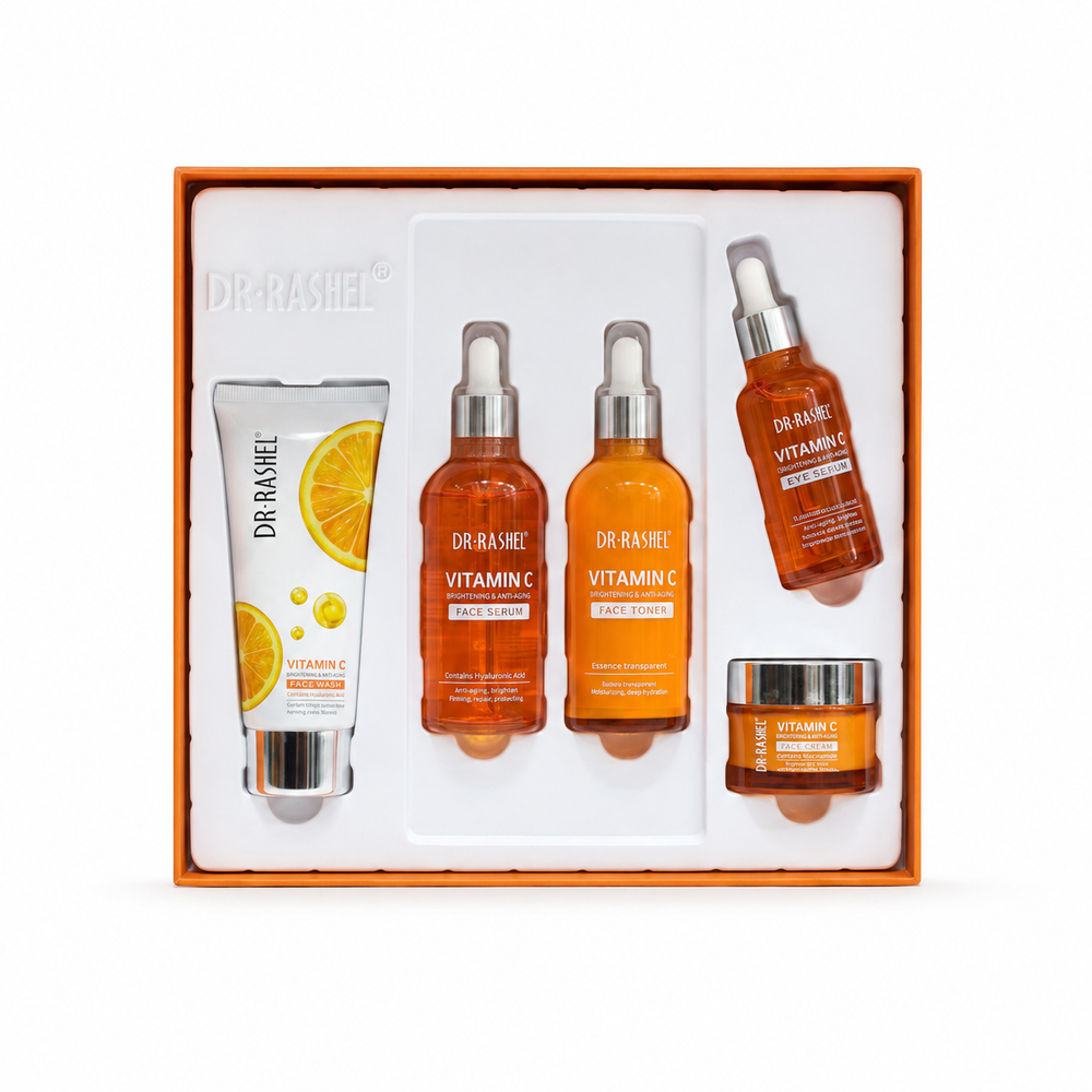 Dr. Rashel Vitamin C Brightening & Anti-Aging Skin Care Set