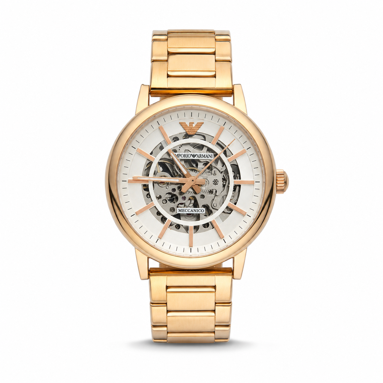 Emporio Armani Skeleton Mechanical Watch premium product image