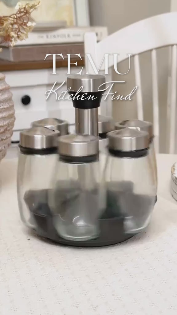 360° Spice Carousel Rack