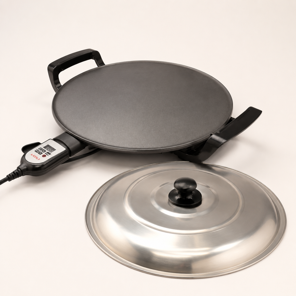 Electric Non-Stick Smart Griddle with Lid
