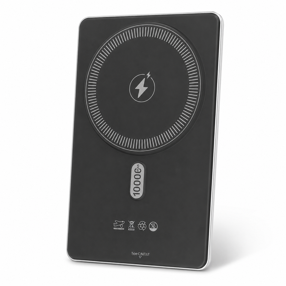 Ruggas 10,000mAh Wireless Power Bank – Black