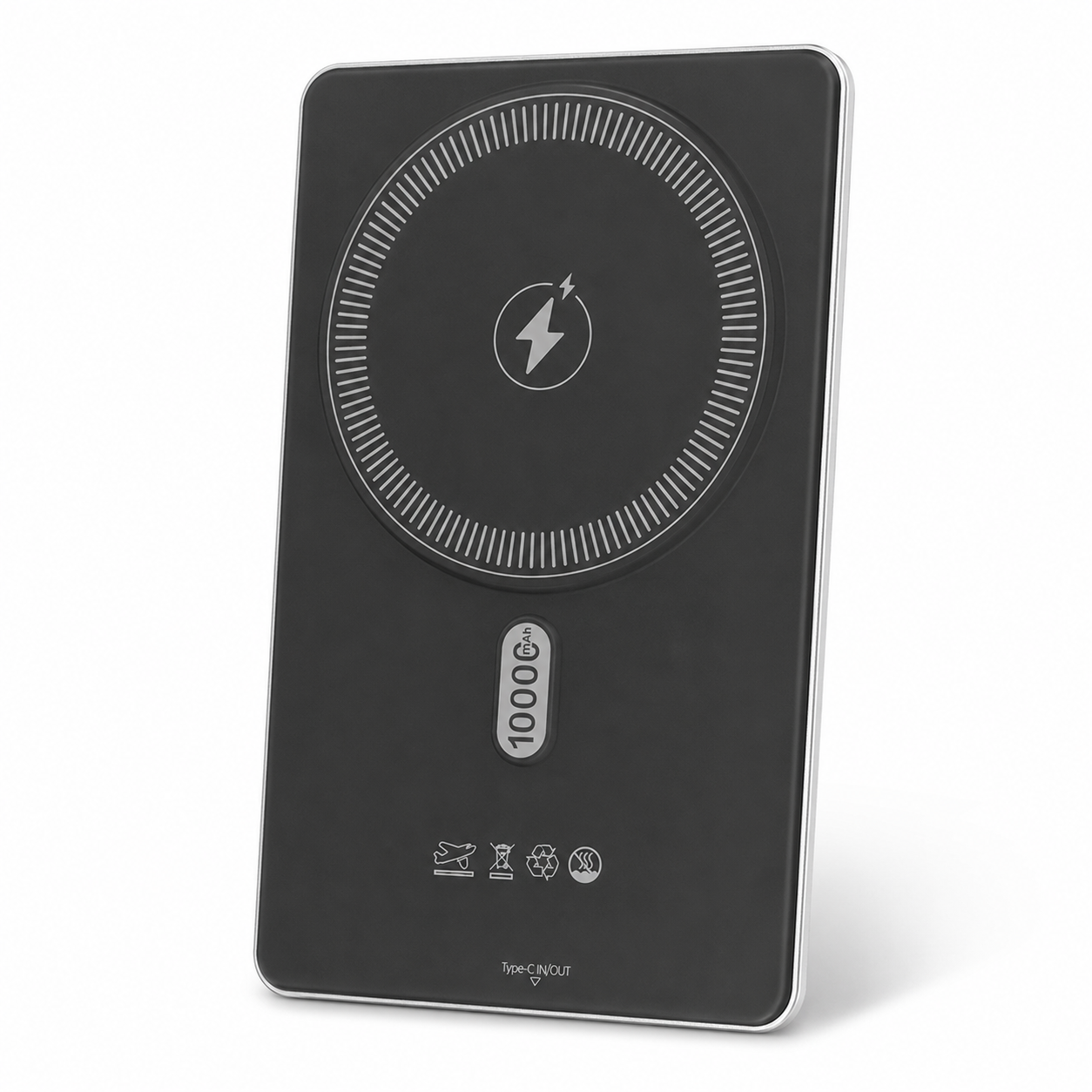 Black Ruggas 10,000mAh wireless power bank