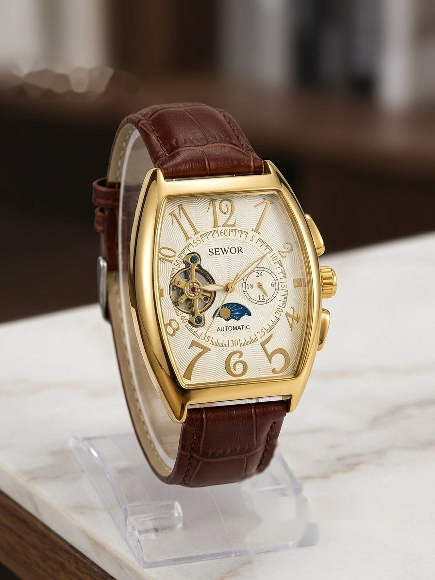 Gold Moonphase Automatic Men’s Watch – #2075