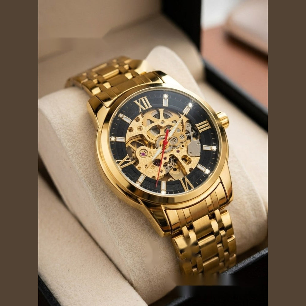 Gold Men's Watch – #2081