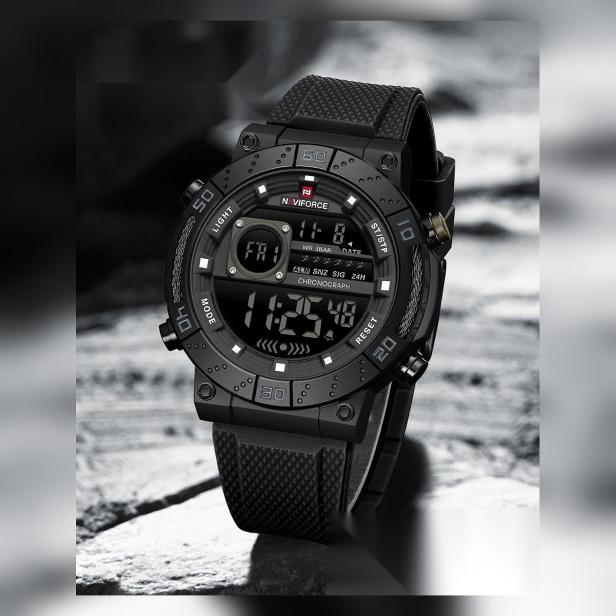 NAVIFORCE black digital men's watch #2101