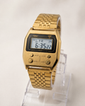 Gold digital men's watch, model 2128