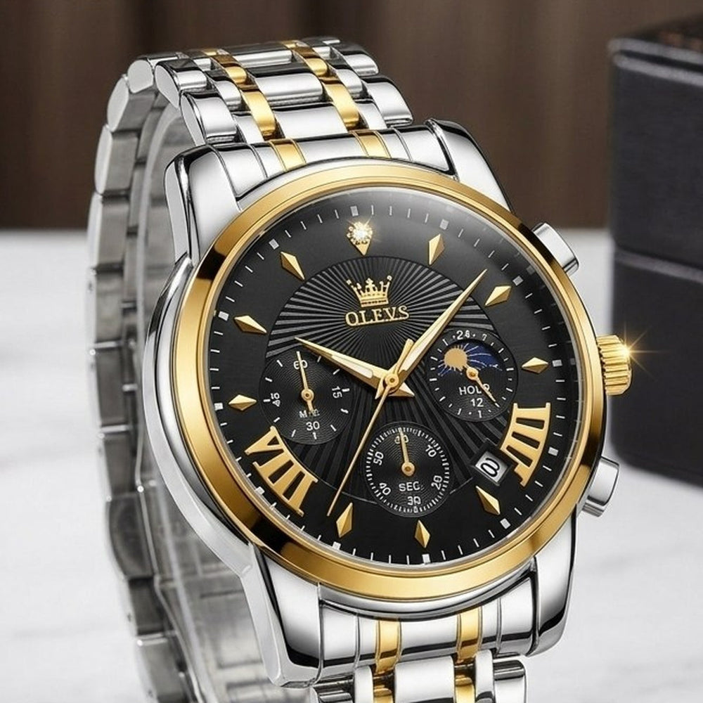 Two-Tone Men's Watch – #2156