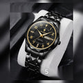 Black gold men's watch #2170