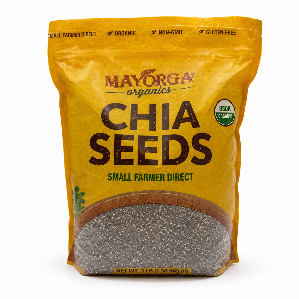 Mayorga Organics Chia Seeds 3lb